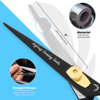 2 inch stainless steel straight hairdressing scissors with sharp blade for salon and barber use by Styleup Beauty Tools